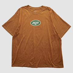 Fanatics New York Jets Reebok 2000s T-shirt Orange Vintage