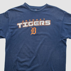 Detroit Tigers Genuine merchandise 2010s T-shirt - Navy - Vintage - Fanatics Sale
