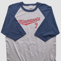 Minnesota Twins MLB 2000s T-shirt - Heather Gray - 2XVintage - Fanatics Sale