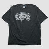San Antonio Spurs NBA 2000s T-shirt Black Vintage | Vintage Lifestyle
