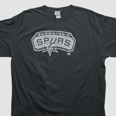 San Antonio Spurs NBA 2000s T-shirt Black Vintage | Vintage Lifestyle