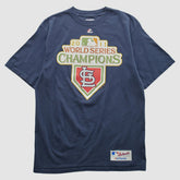 St. Louis Cardinals Majestic 2011 T-shirt - Navy - Vintage - Fanatics Discount