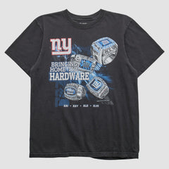 Fanatics New York Giants Reebok 2011 T-shirt Black Vintage