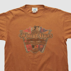 MLB World Series Adidas 2004 T-shirt - Orange - Vintage - Fanatics Discount