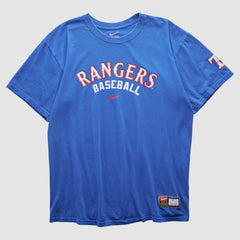 Texas Rangers Nike 2000s T-shirt - Blue - Vintage - Nike Sale