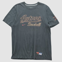 Houston Astros Nike 2010s T-shirt - Charcoal - Vintage - Nike Discount