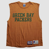 Fanatics Green Bay Packers Champion 90s Tank Brown Vintage
