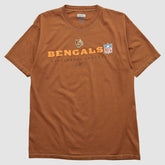 Fanatics Cincinnati Bengals Reebok 2000s T-shirt Brown Vintage