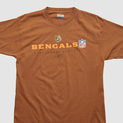 Fanatics Cincinnati Bengals Reebok 2000s T-shirt Brown Vintage