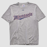 Minnesota Twins Majestic 2010 T-shirt - Heather Gray - XVintage - Fanatics Lifestyle