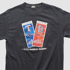 MLB World Series Alstyle 2011 T-shirt - Black - Vintage - Fanatics Lifestyle