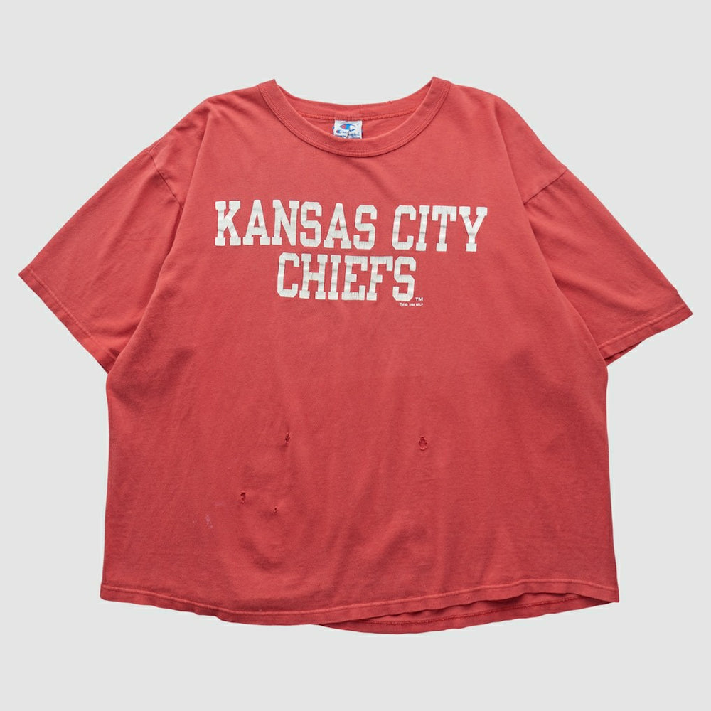 Fanatics Kansas City Chiefs Champion 90s T-shirt Red Vintage