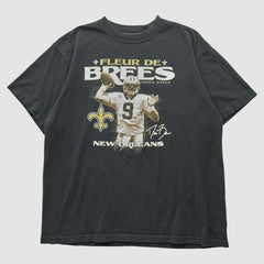 Fanatics New Orleans Saints Reebok 2000s T-shirt Black Vintage