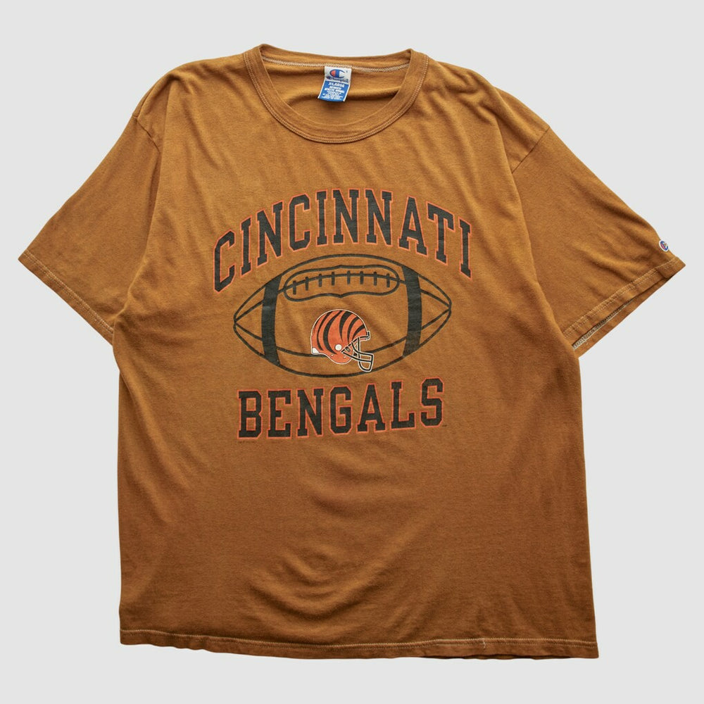 Fanatics Cincinnati Bengals Champion 90s T-shirt Brown Vintage