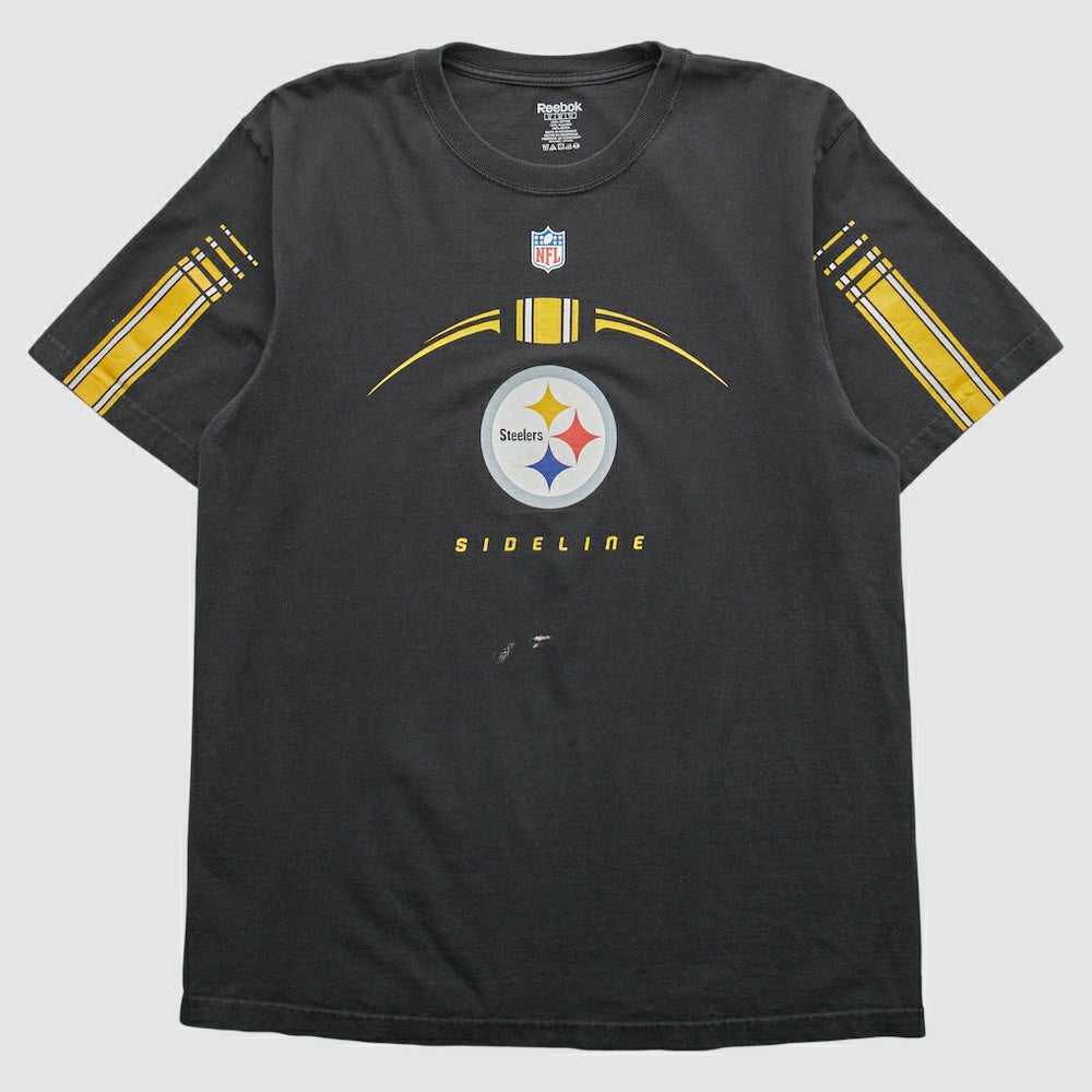 Fanatics Pittsburgh Steelers Reebok 2000s T-shirt Black Vintage