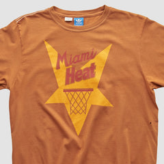 Miami Heat 2010s T-shirt Orange Vintage | Adidas discount
