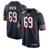 Nike Jeremiah Martin Chicago Bears Team Game Jersey Navy