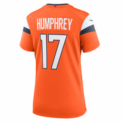 Nike Lil'Jordan Humphrey Denver Broncos Women's Team Game Jersey Orange