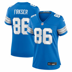 Nike Anthony Firkser Detroit Lions Women's Team Game Jersey Blue
