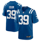 Nike George Odum Indianapolis Colts Team Game Jersey Royal