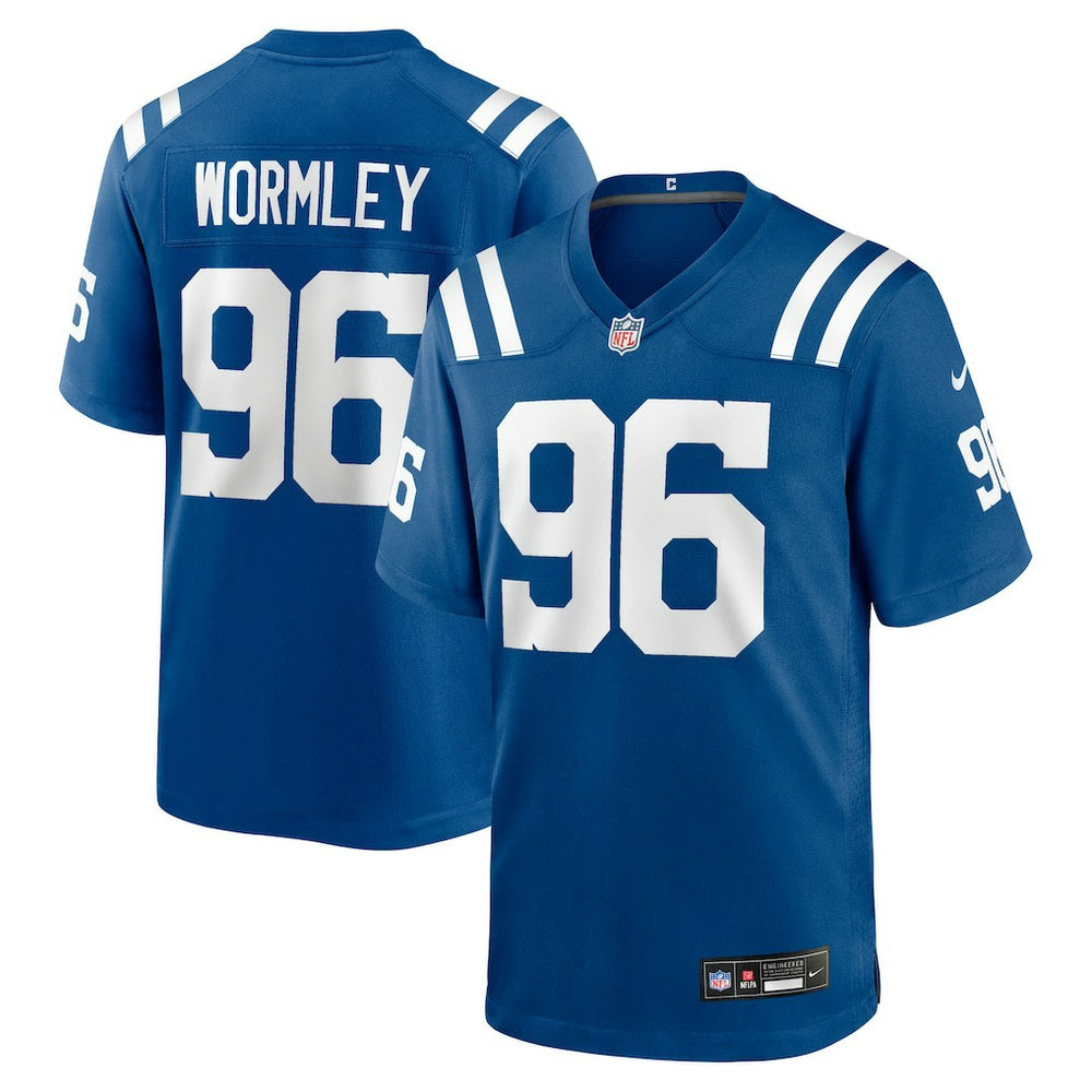 Nike Chris Wormley Indianapolis Colts Team Game Jersey Royal