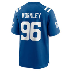 Nike Chris Wormley Indianapolis Colts Team Game Jersey Royal