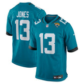 Nike Tim Jones Jacksonville Jaguars Team Game Jersey Teal