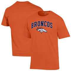 Denver Broncos Champion Arch Over Logo T-Shirt Orange