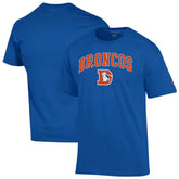 Denver Broncos Champion Arch Over Logo T-Shirt Royal