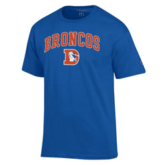 Denver Broncos Champion Arch Over Logo T-Shirt Royal