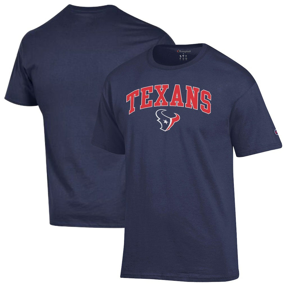 Houston Texans Champion Arch Over Logo T-Shirt Navy