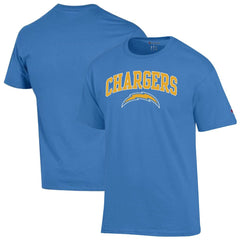 Los Angeles Chargers Champion Arch Over Logo T-Shirt Powder Blue