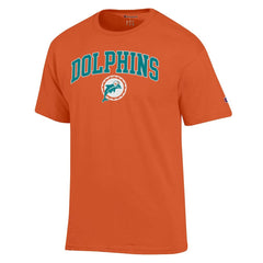 Miami Dolphins Champion Arch Over Logo T-Shirt Orange