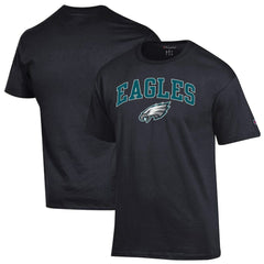Philadelphia Eagles Champion Arch Over Logo T-Shirt Black