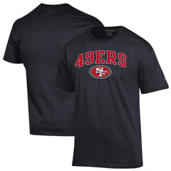 San Francisco 49ers Champion Arch Over Logo T-Shirt Black