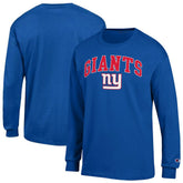 New York Giants Champion Arch Over Logo Long Sleeve T-Shirt Royal