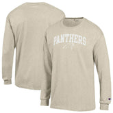 Carolina Panthers Champion White Ink Jersey Long Sleeve T-Shirt Oatmeal