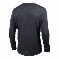 Carolina Panthers Champion Ultimate Tri-Blend Long Sleeve T-Shirt Heather Black
