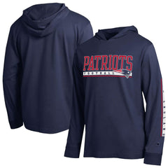 New England Patriots Champion All Star Hoodie T-Shirt Navy