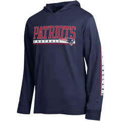 New England Patriots Champion All Star Hoodie T-Shirt Navy