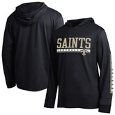 New Orleans Saints Champion All Star Hoodie T-Shirt Black