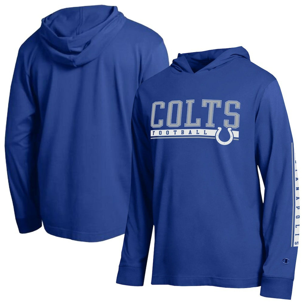 Indianapolis Colts Champion All Star Hoodie T-Shirt Royal