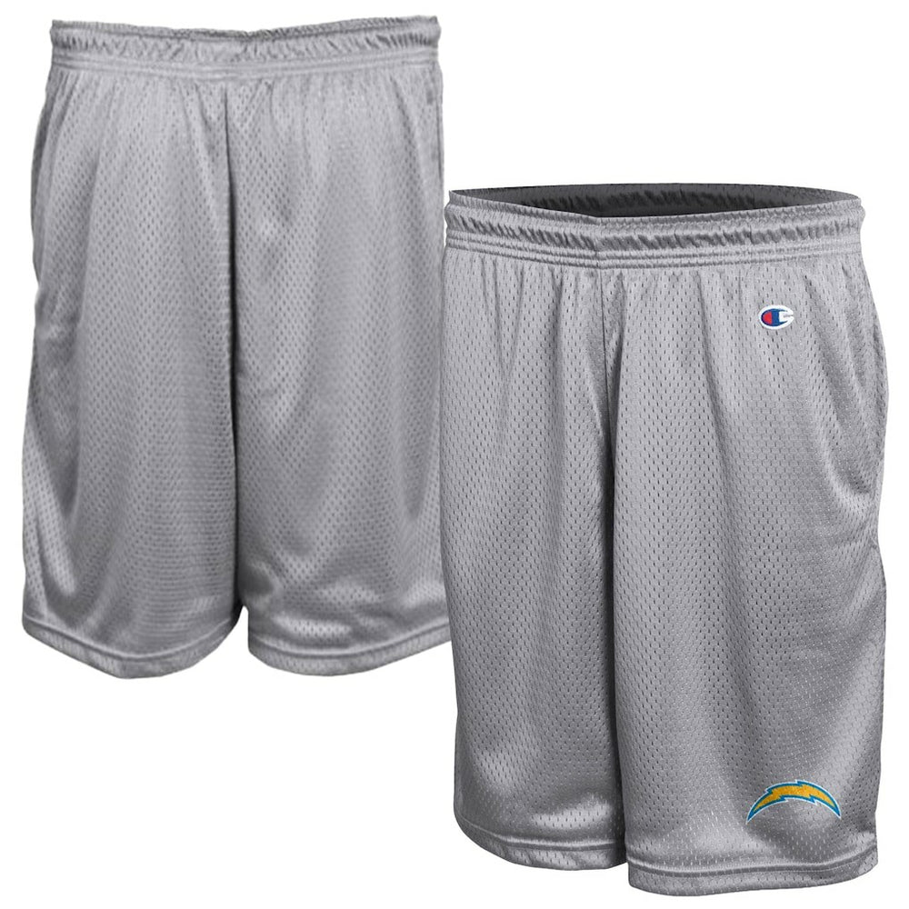 Los Angeles Chargers Champion Classic Mesh Shorts Gray