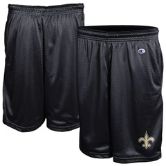 New Orleans Saints Champion Classic Mesh Shorts Black