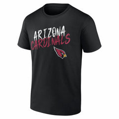 Arizona Cardinals Hustle Personalized Name & Number T-Shirt Black
