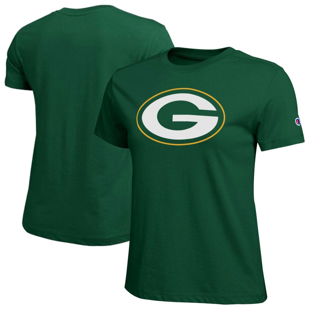 Green Bay Packers Champion Women's Logo T-Shirt Green