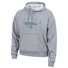 Indianapolis Colts Champion Women's Triumph Tri-Blend Hoodie Gray