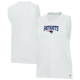 New England Patriots Champion Women's Muscle Tank Top White