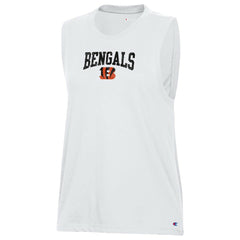 Cincinnati Bengals Champion Women's Muscle Tank Top White