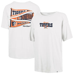 Detroit Tigers '47 Women's Bow & Banner Sadie T-Shirt - Sand - 47 brand Online